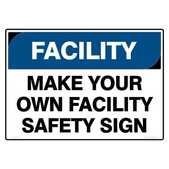 facility landscape template, facility safety sign, cheap safety signs copyright savvy signs